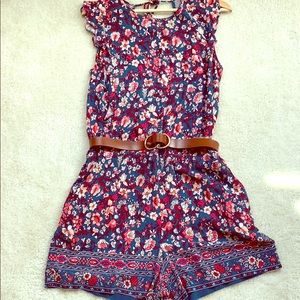 Floral romper